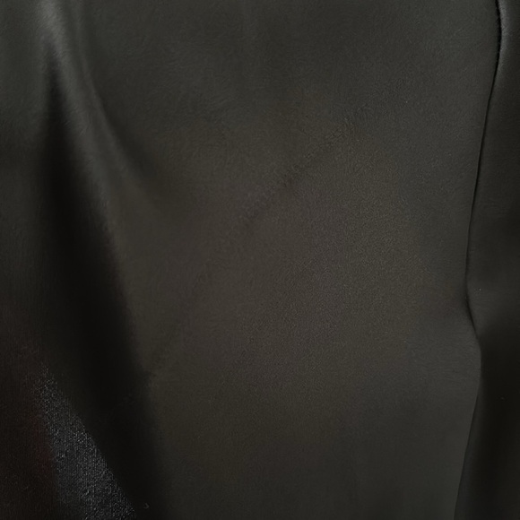 ZARA Black Slip Dress Satin Effect Dark Romance Dress, Size XS - Picture 15 of 16